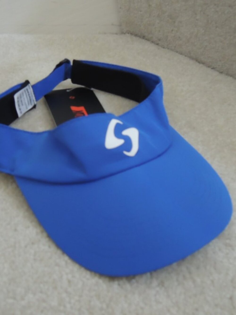 Visor by Gearbox Size M/L (58 cm) Unisex Royal Blue Gearbox Sports Visor NWT
